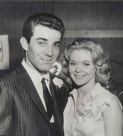 A studio portrait of a couple, published in a Candy Barr collection; the identity and the date are not independently confirmed.
